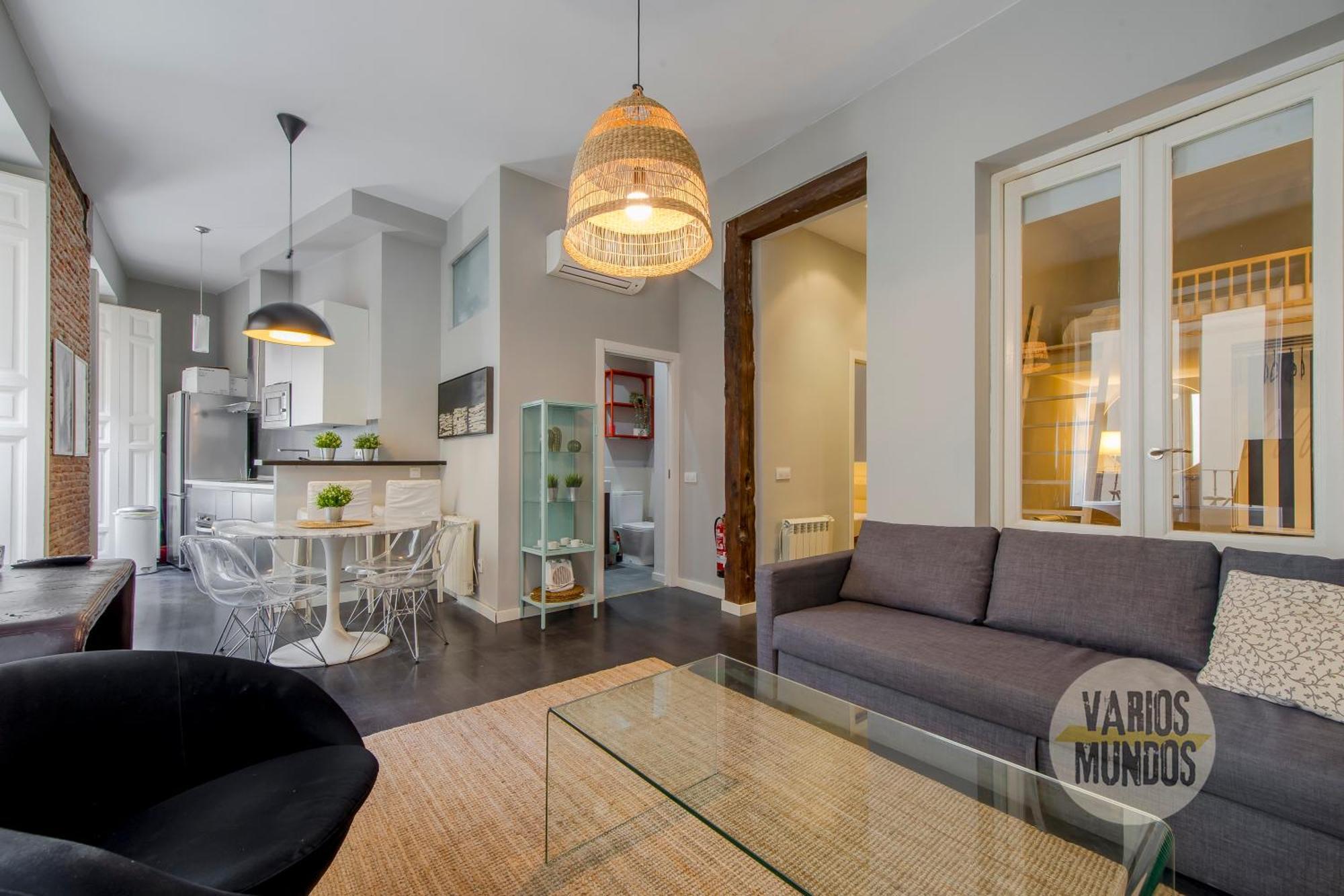 Great Apt Para 6Pax In The Heart Of Madrid Center Exterior photo
