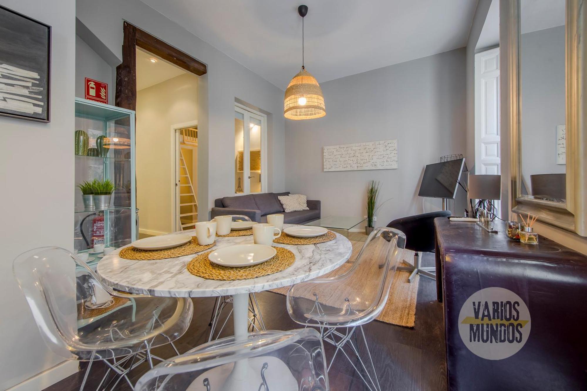 Great Apt Para 6Pax In The Heart Of Madrid Center Exterior photo